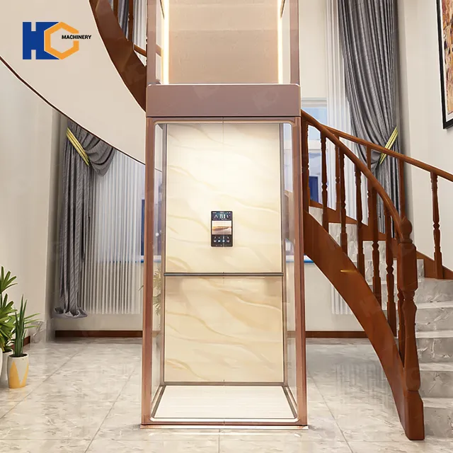 Small shaftless home elevator 2, 3, 4, 5 floors